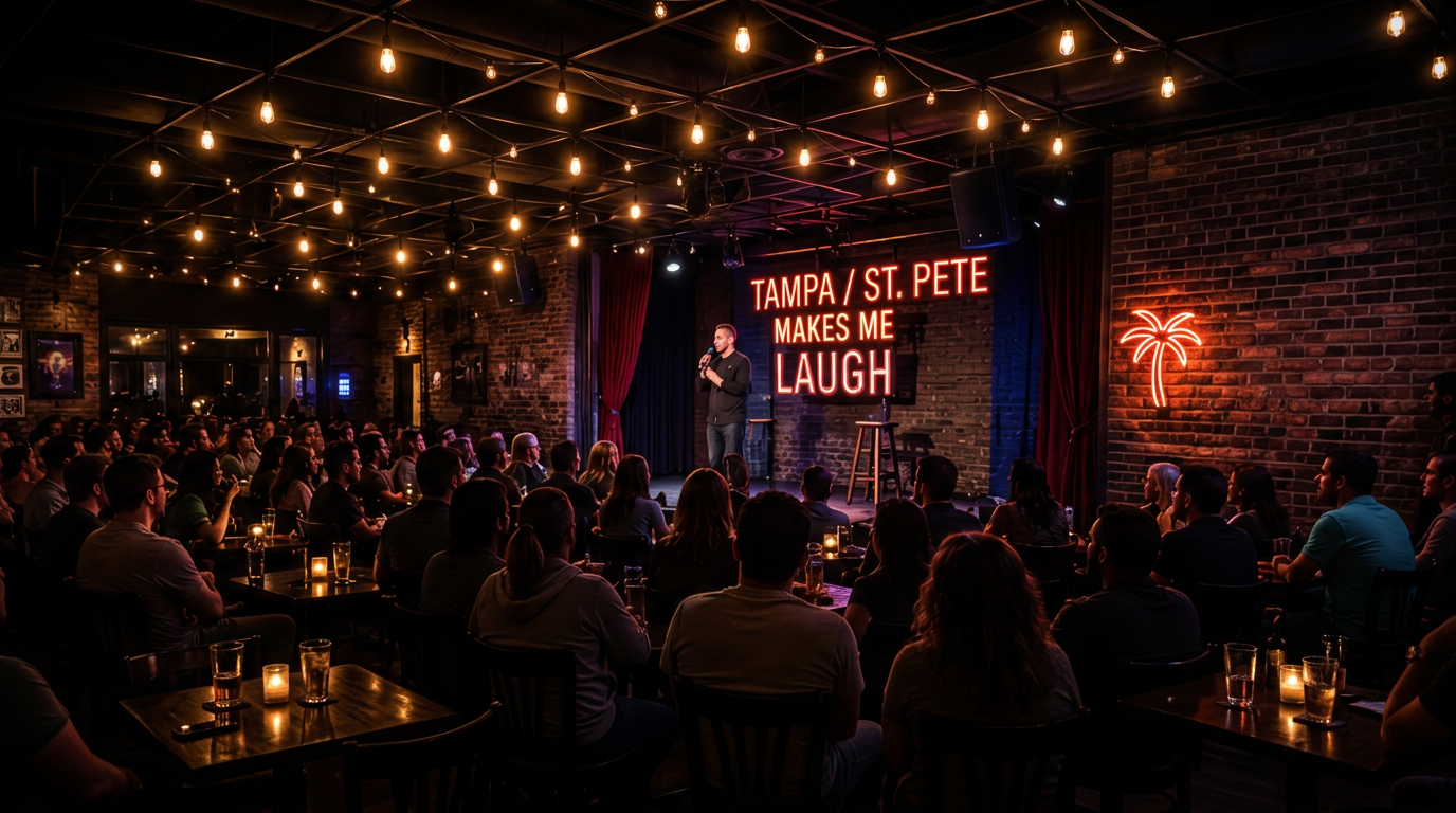 Live comedy crowd in Tampa / St. Pete